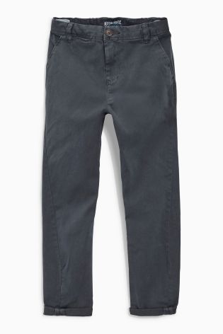 Grey Garment Dye Chinos (3-16yrs)